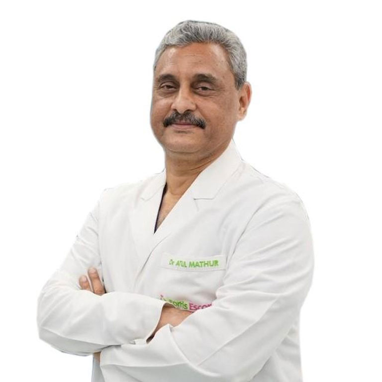 Dr Atul Mathur: Renowned Interventional Cardiologist | Fortis Escort