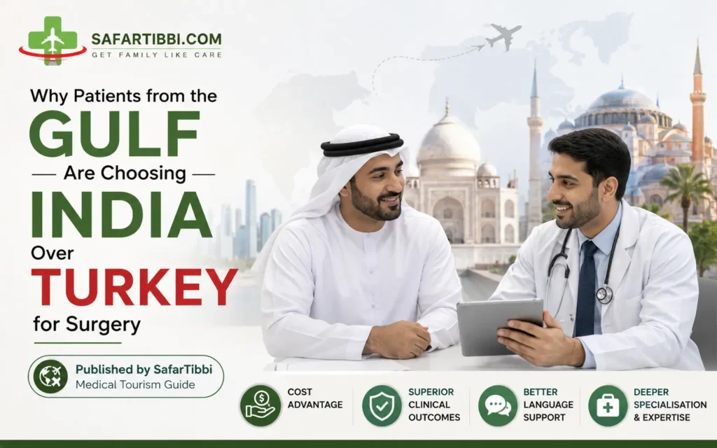 Why Gulf patients choose India over Turkey for surgery — cost and quality comparison